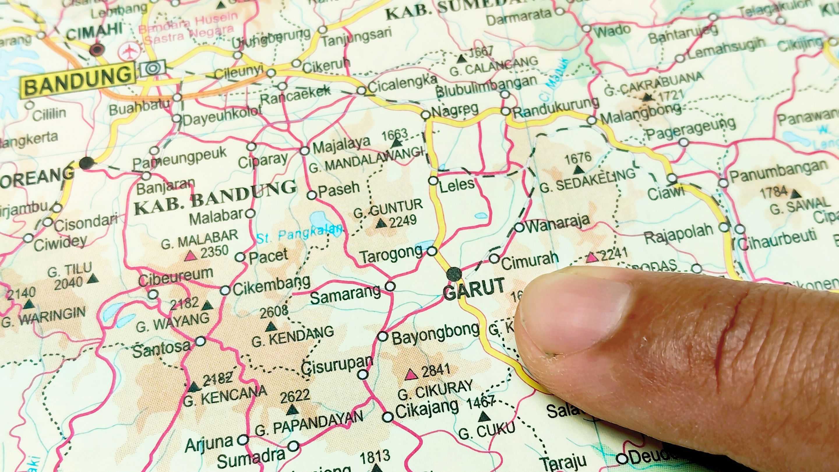Bukan Bandung, Garut Ternyata Masuk Tiga Besar Daerah Terluas di Jabar